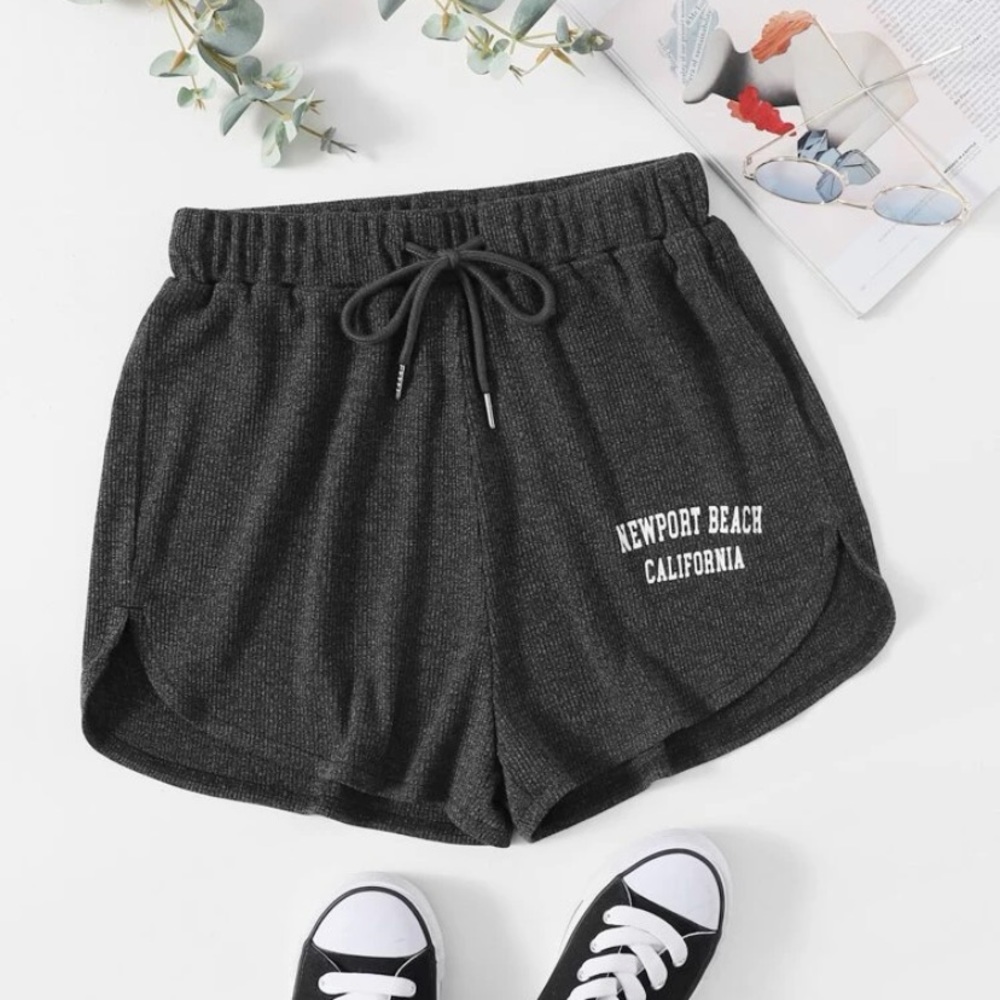 SheIn “Newport Beach CA” shorts